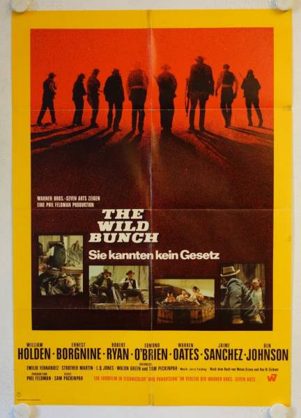 The Wild Bunch original release german movie poster